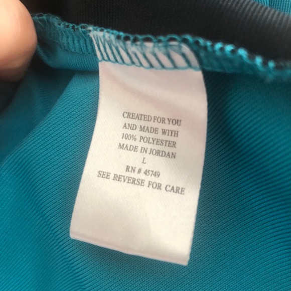 Oleg Cassini Sport warm up jacket Sz L - Picture 4 of 5